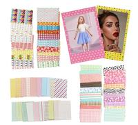 XUZOPIM 60 Piece Colourful Film Sticker Set Photo Decoration Stickers for Instax Mini 7S/8/26/50S/90 Instant Camera