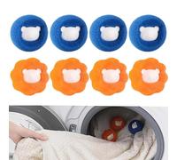 XUZOPIM 8 Pieces Washing Machine Hair Catcher for Washing Machine Reusable Balls For Washing Machine Hair Catch Animal Hair Collector Washing Machine For Clothes And Bedding