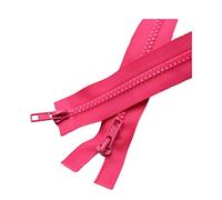 XUZWMAGZJ Invisible Zips,Nylon Zipper, 2Pcs 5# Double Opend End Zip Resin Zippers 50/200cm Down Jacket/Overcoat Zip Craft Sewing Accessories Color 5,50cm(Color 16,50cm)