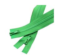XUZWMAGZJ Invisible Zips,Nylon Zipper, 2Pcs 5# Double Opend End Zip Resin Zippers 50/200cm Down Jacket/Overcoat Zip Craft Sewing Accessories Color 5,50cm(Color 3,80cm)