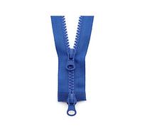 XUZWMAGZJ Invisible Zips,Nylon Zipper, 5# 80/90/100/120/150cm Double Sliders Plastic Resin Colorful Zipper for Clothes Garment Sewing Accessories Red,90cm(Blue,100cm)