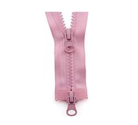 XUZWMAGZJ Invisible Zips,Nylon Zipper, 5# 80/90/100/120/150cm Double Sliders Plastic Resin Colorful Zipper for Clothes Garment Sewing Accessories Red,90cm(Pink,90cm)