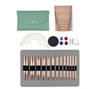 Xuzxinze 13 Pairs of Interchangeable Circular Knitting Needles Set, Circular Knitting Needles, Knitting Needles,3mm-10mm