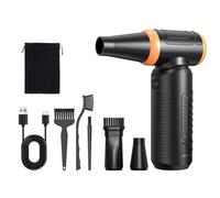 Xuzxinze Compressed Air Duster Long Battery Battery Li-ion | 6000mAh battery provides 15 to 80 minutes of use on a single charge with USB-C fast charging.