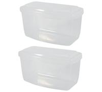 Xuzxinze Dive Mask Case with Clear View Window for Mask Preservation Daily | Explicit 18x10 cm size helps you choose the right case for your mask, and the transparent body confirms fit securely