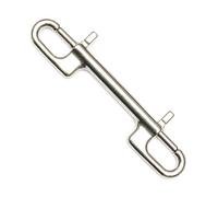 Xuzxinze Diving Hook Stainless Steel Double Ended Bolt Snap Hook for Scuba Diving Pet Leash Camera Strap Keychain Hammock