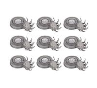 Xuzxinze Electric Shaver Replacement Blades 9Pcs Set for Shavers 20mm Kit | Contains 9 blades with a triangular base and 20mm diameter, compatible with most rotary shavers for a comfortable shave.