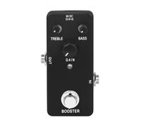 Xuzxinze Guitar Effects Pedal Practice Friendly High Gain Boost for Guitars | An essential tool for stage play, delivering consistent volume jump when soloing and tight rhythm parts on crowded stages.