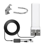 Xuzxinze Outdoor Digital TV Antenna Long Range 80-300 Miles ATSC Compatible | Optimized for 300 mile range with 39 dBi gain and 75 ohm impedance; DTMB ATSC DVB-T ISDB-T signal compatibility.