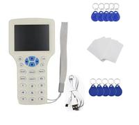 Xuzxinze RFID Card Copier Easy Setup with USB and Guide Manual | Guided USB setup with a guide to program various card types for door access on site in challenging environments.