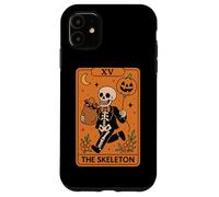 XV The Skeleton Tarot Card Halloween Case for iPhone 11