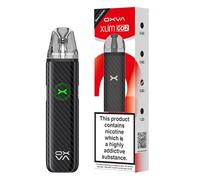 XVA XLIM GO 2 Pod Kit | 30W Vape Device with 1500mAh Battery, 2ml Top-Fill Pod, UniTech 2.0 Coil Tech & Adjustable Airflow | No Nicotine (Carbon Black)