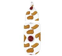 XVBCDFG Fried Chicken Nuggets Newborn Swaddle Blanket with Beanie Set Soft and Stretchy Baby Receiving Blanket Swaddle Sack for Boy and Girl Gift
