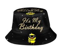 XVBCDFG Funny Duck Bucket Hat Fisherman Hat Beach Travel Sun Hat Outdoor Cap for Unisex Men Women