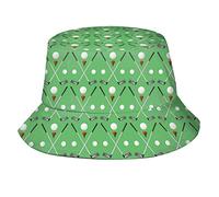 XVBCDFG Funny Golf Golfer Golfing Bucket Hat for Men Women Teens,for Travel Beach Sun Fishing Golf Boonie Hats