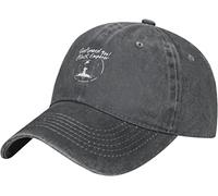 XVBCDFG Men & Women's Washed Unique Print with Godspeed You! Black Emperor Logo Adjustable Denim Cap