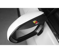 XVBFSC 2 Pack Car Rearview Mirror Rain Covers for Abarth 124 Spider 2016-2019, Rain Sun Visor Side Mirror for Car Rearview Mirror Truck Accessories