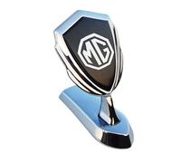 XVBFSC 2 PCS Car Stickers for MG 6 S 2011, Waterproof & Easy To Apply Self-Adhesive Decoration Decoration Exterior Accessories,Silver black-A