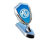 XVBFSC 2 PCS Car Stickers for MG ZS EV Excite 2019, Waterproof & Easy To Apply Self-Adhesive Decoration Decoration Exterior Accessories,Silver blue-A