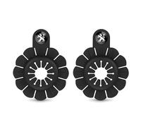 XVBFSC 2PCS Car Windscreen Wiper Hole Protector Cover for Peugeot 308 II 2017-2021, Wiper Arm Guard Block Leaves Snow & Debris, Frost & Heat Resistant