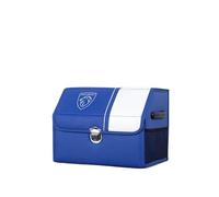 XVBFSC Boot Organiser Cars for Peugeot e-Rifter 2021, Foldable Waterproof Storage Bag Non-Slip Durable Trunk Organiser Car Accessories,Blue-S