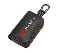 XVBFSC Car Key Holder for Dacia Duster 2010-2021 2022 2023 2024 2025, Car Fob Protector Portable Fashionable Key Card Wallet Holder Keychain Wallet