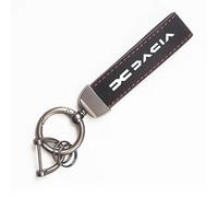 XVBFSC Car Keyring for Dacia Duster Logan Sandero Lodgy Dokker Stepway Mcv 2, Car Keychain Replacement Key Fob Accessories Key Ring for Men Women Family Present,B