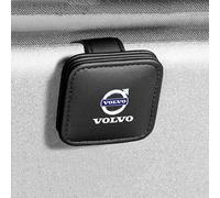 XVBFSC Sunglasses Holder for Car for Volvo EX30 2023 2024, Sunglasses Holder and Ticket Card Clip Car Visor Accessories,Bla-ck