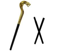 Xvbhaq Snake Scepter, Egyptian Pharaoh Staff, King Scepter, Fancy Dress Costume Accessory for Halloween Cosplay Carnival Themed Party