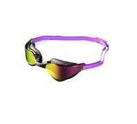 XVDRFSD Swimming Goggles Swim Goggles HD Wide Angle Lens Comfortable Fit Adjustable Nose Bridge Stylish Design For Swimming Sports(Purple gold)