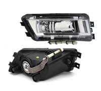 XVGUOYAN Fog lamp assembly 56D853665 For VW For Passat B7 2011 2012 2013 2014 2015 Headlight Foglamp Chrome Grill Left Right Bumper Cover(1 pair no bulb)