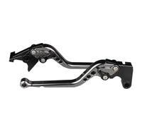 XVGUOYAN Motorcycle Brake Clutch Lever for Aprilia for RS125 RS 125 2006 2007 2008 2009 2010 2011 2012 Motorcycle Brake Clutch Lever(Long Gray)
