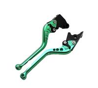 XVGUOYAN Motorcycle Brake Clutch Lever for BMW for G 310 GS for G310 R G310R G310GS 2016-2020 Motorcycle Brake Clutch Levers Short/Long Adjustable Hand Bar Motorcycle Brake Lever(Long Green)