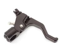 XVGUOYAN Motorcycle Brake Clutch Lever for CR80R CRF150R CR125R/250R CRF 250R 450R 250X 450X CRF250RALLY CNC Short Stunt Clutch Lever Easy Pull Cable System(Black)
