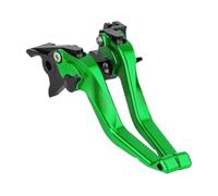 XVGUOYAN Motorcycle Brake Clutch Lever for Kawasaki for Z1000 for Z 1000 Z1000R 2017 2018 2019 Motorcycle Adjustable Short Brake Clutch Levers(Green)