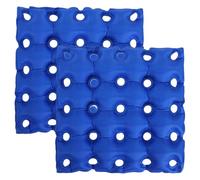 XVHOAB Inflatable Seat Cushion, 2PCS 16x16 Waterproof Leakproof Waffle Cushion, Breathable 25 Holes Air Seat, Washable Bed Sore Cushions for Butt Pressure Relief