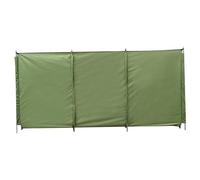XVHOAB Wind Blocker 4.6x9.8 Feet Oxford Cloth Beach Wind Blocker Set with Support Pole, 3 Sections Sun Shelter Lightwieght Privacy Screen for Camping Beach Trips Sunbathing