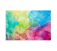 XVHOGAS Abstract Colorful Graffiti Art Painting 2 Canvas Poster Bedroom Decor Landscape Office Room Decor Gift 24x36inch(60x90cm)