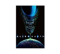 XVHOGAS Alien Earth (2025) Movie Poster Canvas Poster Wall Art Decor Print Picture Paintings for Living Room Bedroom Decoration 20x30inch(50x75cm)