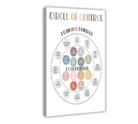 XVHOGAS Children's Mindfulness And Affirmation - Calming Corner Poster(1) Canvas Poster Wall Art Decor Print Picture Paintings for Living Room Bedroom Decoration 24x36inch(60x90cm)