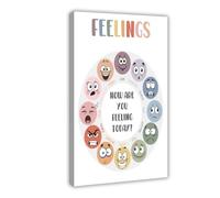 XVHOGAS Children's Mindfulness And Affirmation - Calming Corner Poster 3(1) Canvas Poster Wall Art Decor Print Picture Paintings for Living Room Bedroom Decoration 24x36inch(60x90cm)