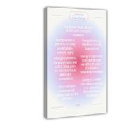 XVHOGAS Poster of 7 Universal Laws of Energy Canvas Poster Wall Art Decor Print Picture Paintings for Living Room Bedroom Decoration 24x36inch(60x90cm)