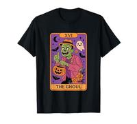 XVI The Ghoul Tarot Card Trick Or Treat T-Shirt