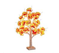 XVICO Cherry Blossom Tree LED Night Light USB Powered Tabletop Bonsai Tree Lights Lamp Autumn Home Christmas Party Gift Harvest Thanksgiving Indoor Outdoor Christmas Decorations