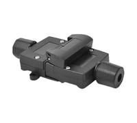 Xvilmaun 7 Pin Trailer Plug, 7 Pin Trailer Light Connector, 7 Pin 12V - Heavy Duty Replacement Wiring Harness Plug with Plug and Socket for Secure Connection