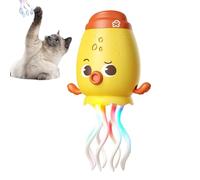 Xvilmaun Automatic Octopus Toy - Auto-Avoid Crawling Musical Octopus - Interactive Musical Robot, USB Rechargeable Electric Toys for Parent-Child Interaction