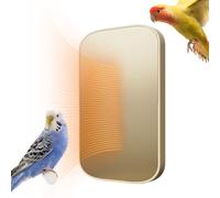 Xvilmaun Bird Heater for Cage - Winter Heated Perch Stand Bird Cage Heater - Terrarium Accessories for Hammock Aviary Indoor Travel Small Animals African Grey Lovebirds Canary