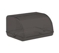Xvilmaun Bread Storage Container, Roll Lid Bread Bin, Bread Holder with Lid, Foldable Bread Bin with Roll Lid, Desktop Storage Box for Organisation and Storage in the Kitchen