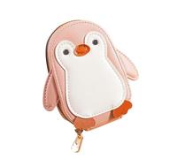 Xvilmaun Card Wallet Penguin Large Capacity Accordion PU Leather