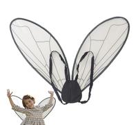 Xvilmaun Girls Fairy Wings - Fairy Costume Fancy Dress - Dress Angel Toys Accessories Costume for Children Birthdays Carnival Anime Exhibitions Christmas Masquerade Halloween